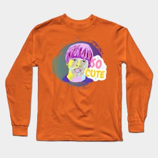 Cute boy Long Sleeve T-Shirt